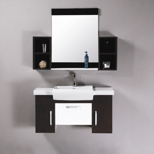 Wood bathroom cabinet SW-MJ906