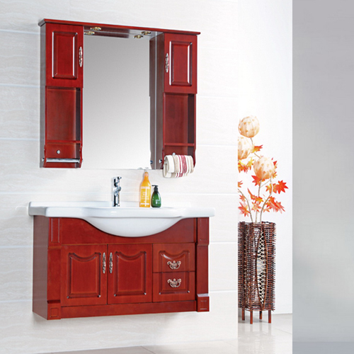 Wood bathroom cabinet SW-WD0035W