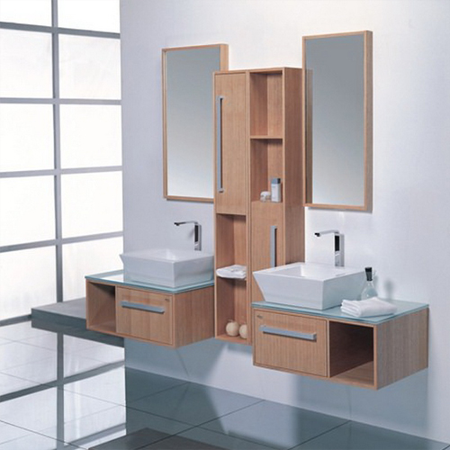 Wood bathroom cabinet SW-WD0045W
