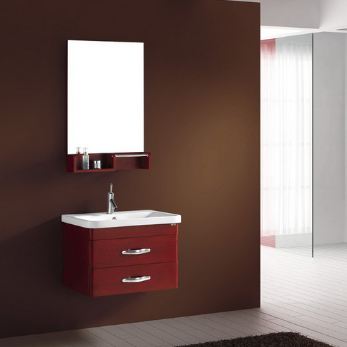 Wood bathroom cabinet SW-WD0049W