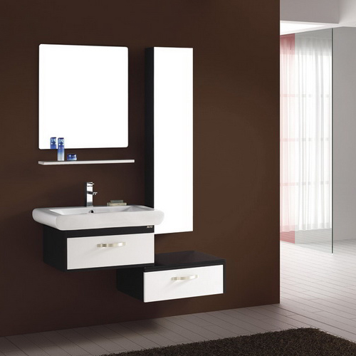 Wood bathroom cabinet SW-WD0052W