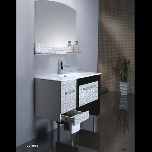 Wood bathroom cabinet SW-WD1029L
