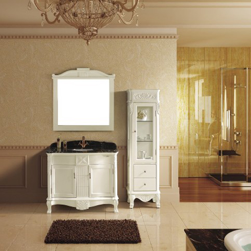 Wood Bathroom Cabinet SW-9910