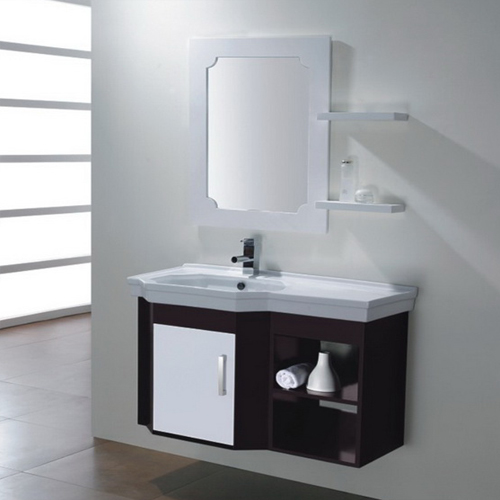 Wood bathroom cabinet SW-WD0023W