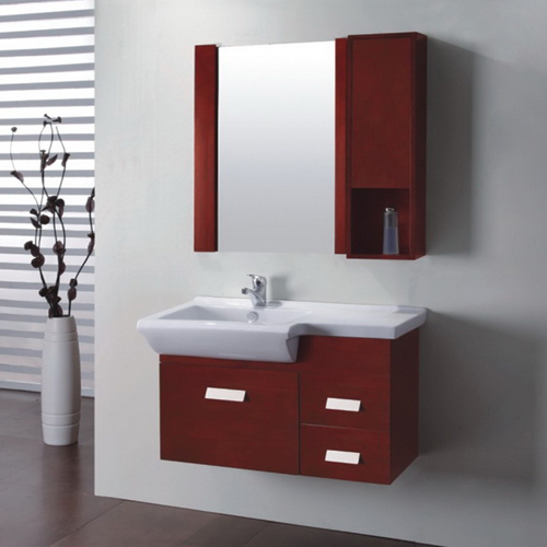 Wood bathroom cabinet SW-WD0025W