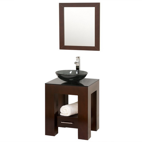 Wood bathroom cabinet SW-WD1003L
