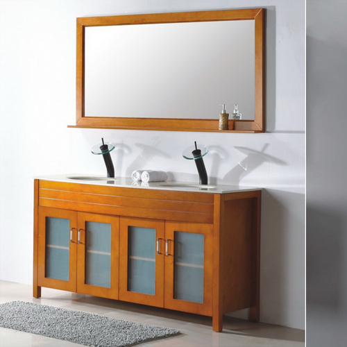 Wood bathroom cabinet SW-WD1011L