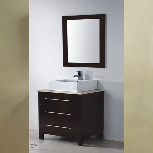Wood bathroom cabinet SW-WD1017L