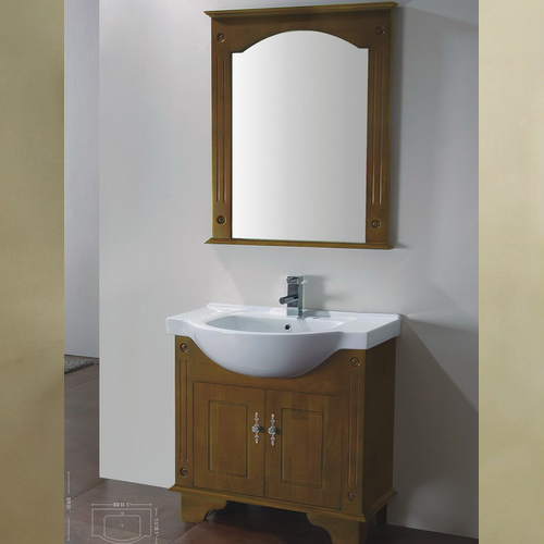 Wood bathroom cabinet SW-WD1023L