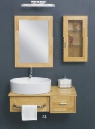 Wood bathroom cabinet SW-1207