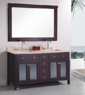 Wood bathroom cabinet SW-1215